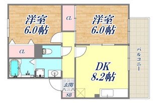 アムールたかはしの物件間取画像